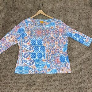 Ruby Rd. Woman multi-colored, 3/4 sleeve shirt